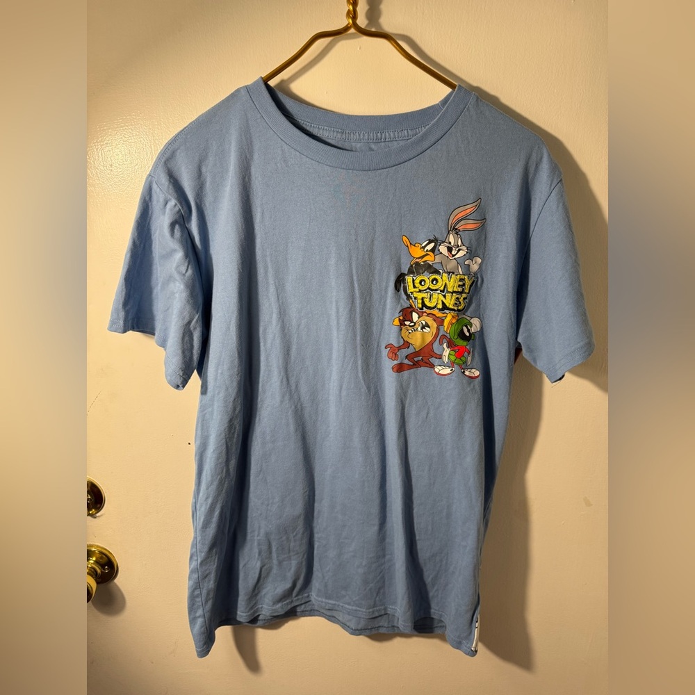 Looney Tunes Blue T-Shirt with embroidered logo